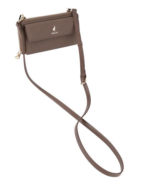 Saleys Travel Bags Polo Lyon Phone Sling - Brown - Image 2