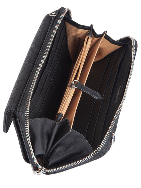 Saleys Travel Bags Polo Lyon Phone Sling - Black - Image 4