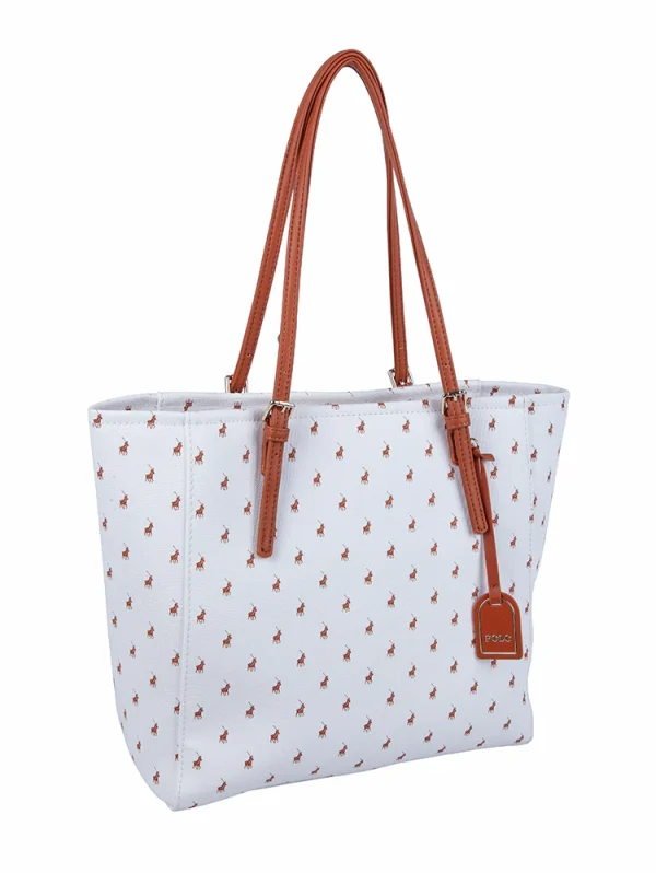 Saleys Travel Bags Polo Iconic Tote - White