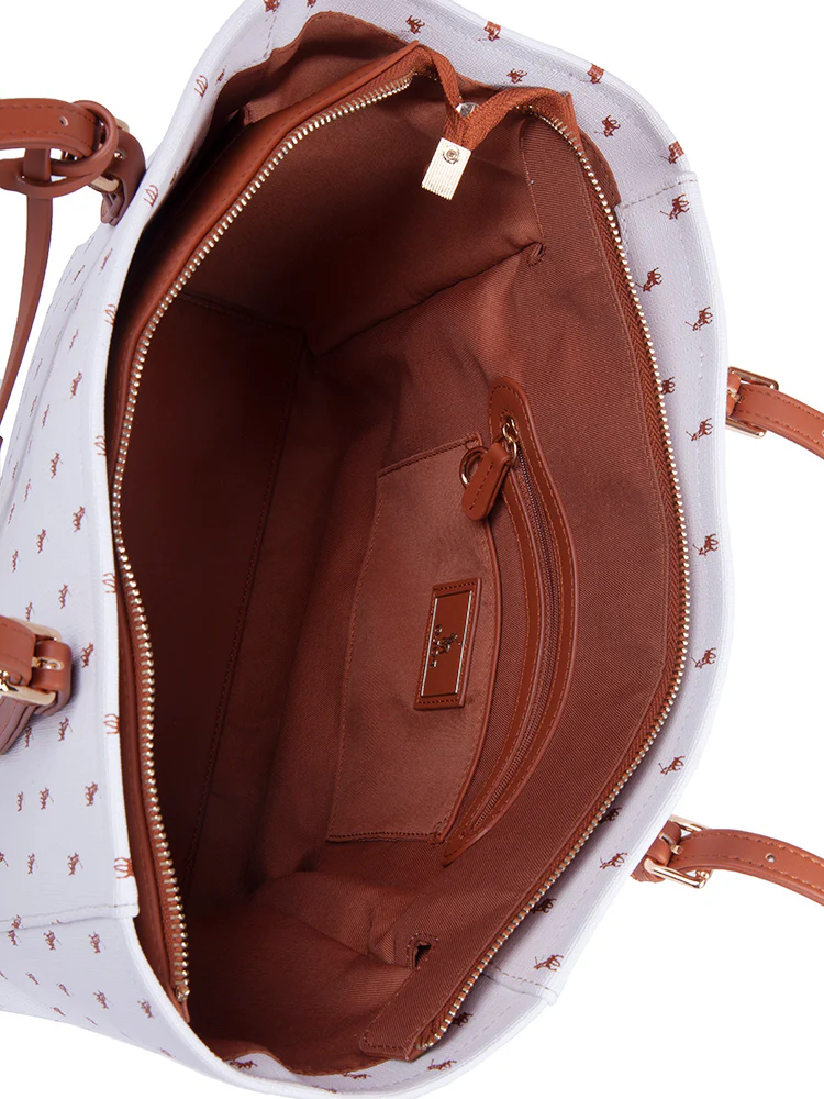 Saleys Travel Bags Polo Iconic Tote - White - Image 4