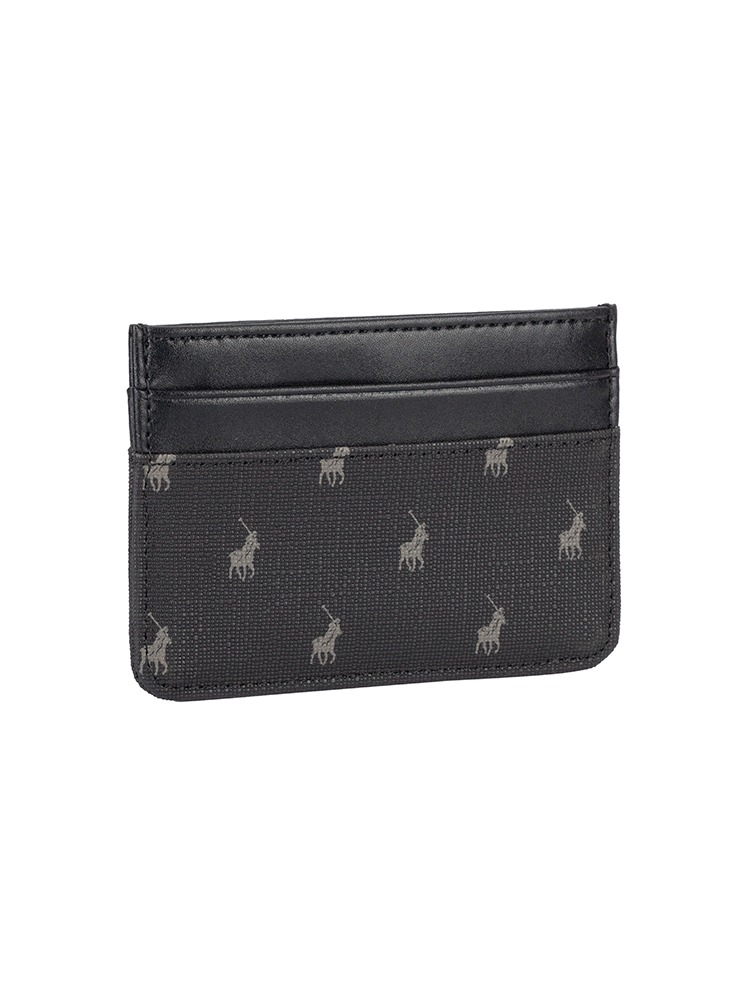 Saleys Travel Bags Polo Iconic Small Card Holder - Black - Image 5