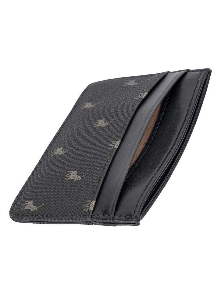 Saleys Travel Bags Polo Iconic Small Card Holder - Black - Image 2