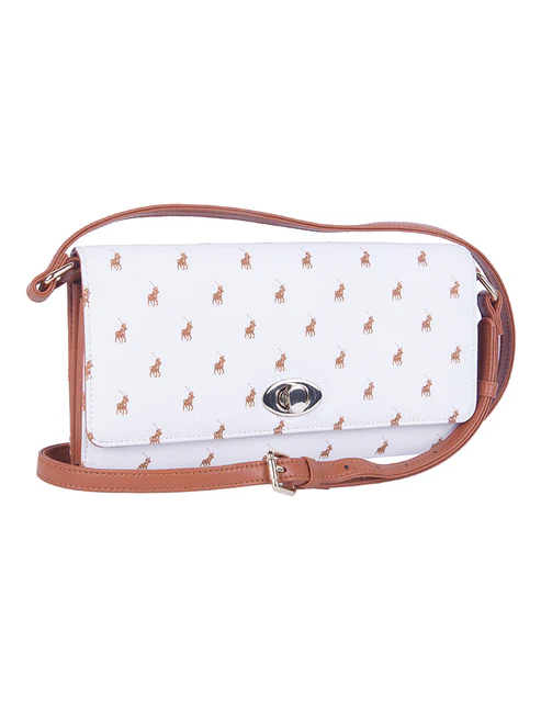 Polo Iconic Travel Purse - White