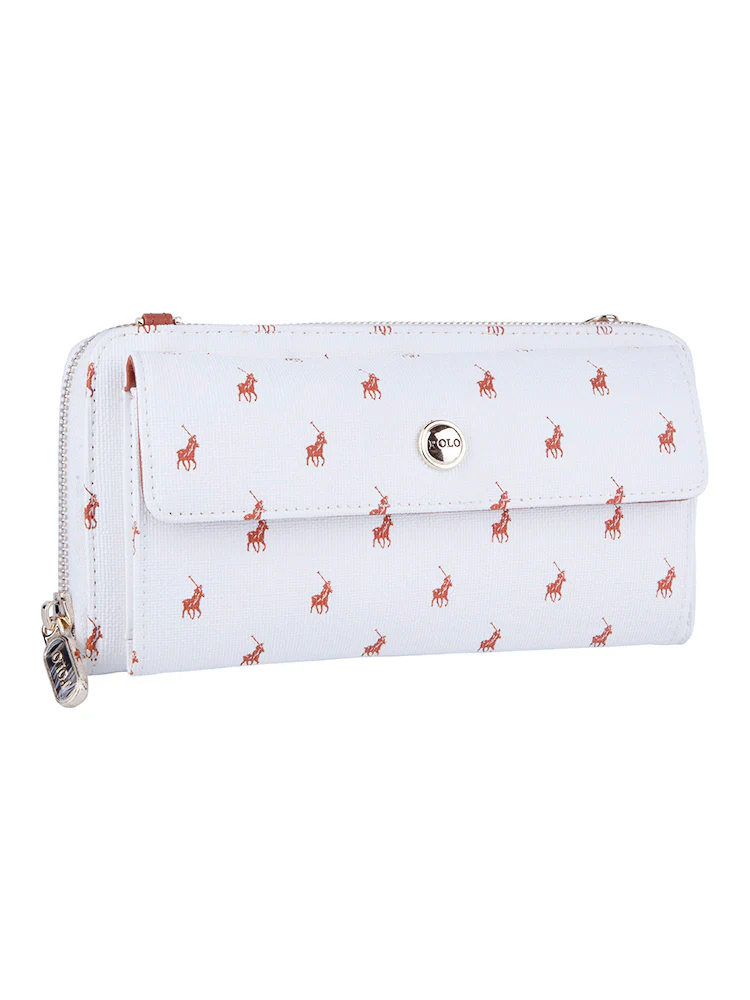 Saleys Travel Bags Polo New Iconic Phone Sling - White