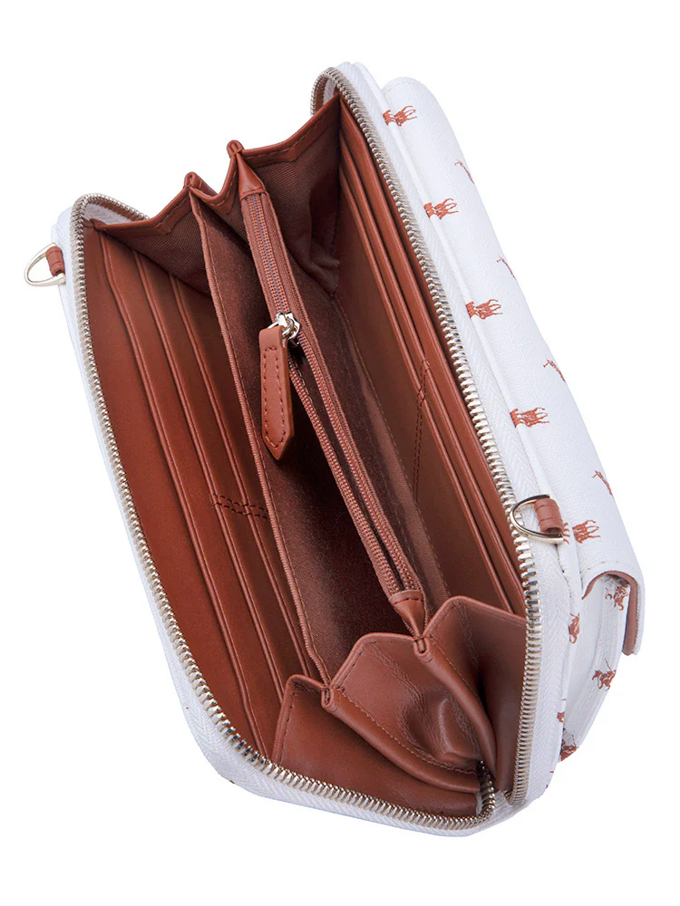 Saleys Travel Bags Polo New Iconic Phone Sling - White - Image 4