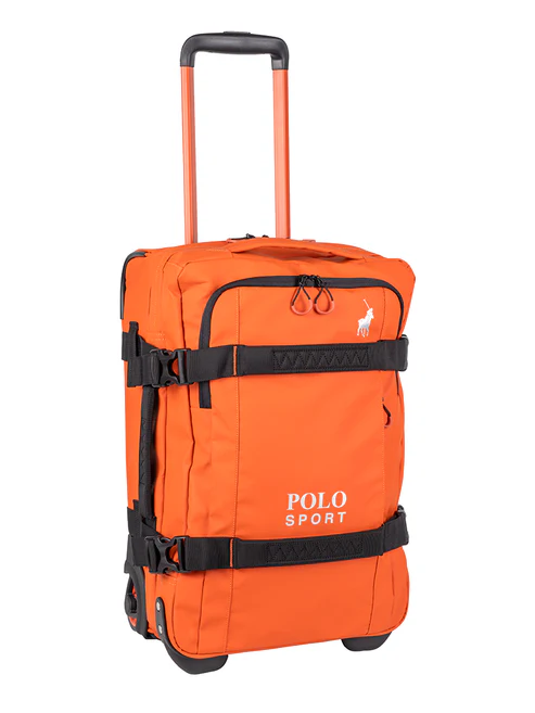 Polo Sport Carry-On 2 Wheel Trolley Duffel - Orange