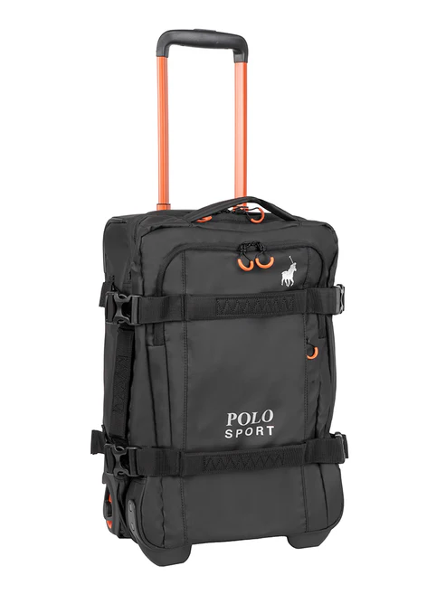 Polo Sport Carry-On 2 Wheel Trolley Duffel - Black