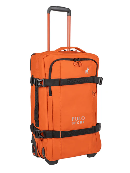 Polo Sport Medium 2 Wheel Trolley Duffel - Orange