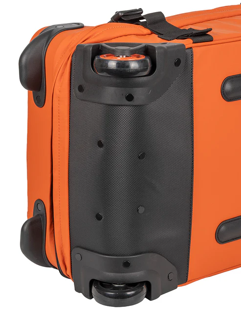 Saleys Travel Bags Polo Sport Medium 2 Wheel Trolley Duffel - Orange - Image 3