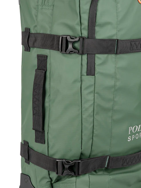 Saleys Travel Bags Polo Sport Large 2 Wheel Trolley Duffel - Green - Image 5