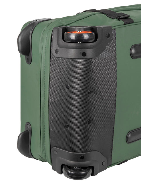 Saleys Travel Bags Polo Sport Large 2 Wheel Trolley Duffel - Green - Image 3