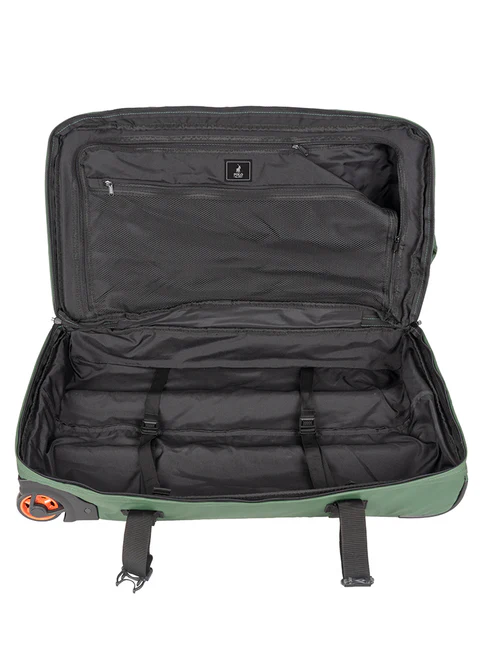 Saleys Travel Bags Polo Sport Large 2 Wheel Trolley Duffel - Green - Image 6
