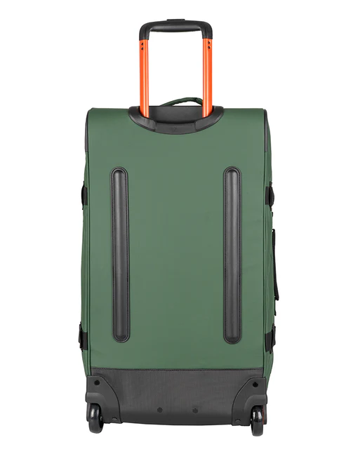 Saleys Travel Bags Polo Sport Large 2 Wheel Trolley Duffel - Green - Image 2