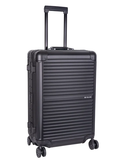 Cellini Aluminium Medium 4-Wheel Trolley Case