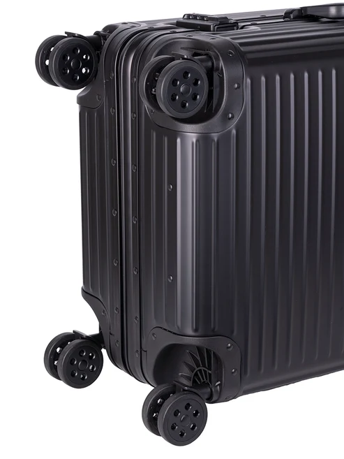Saleys Travel Bags Cellini Aluminium Medium 4-Wheel Trolley Case - Image 2
