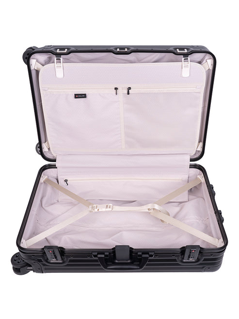 Saleys Travel Bags Cellini Aluminium Medium 4-Wheel Trolley Case - Image 3