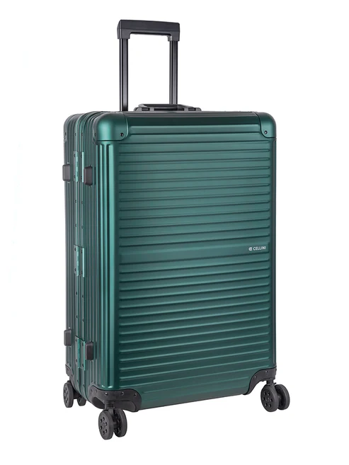 Cellini Aluminium Large 4-Wheel Trolley Case