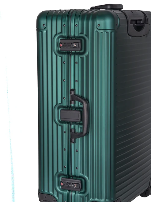 Saleys Travel Bags Cellini Aluminium Medium 4-Wheel Trolley Case - Image 4