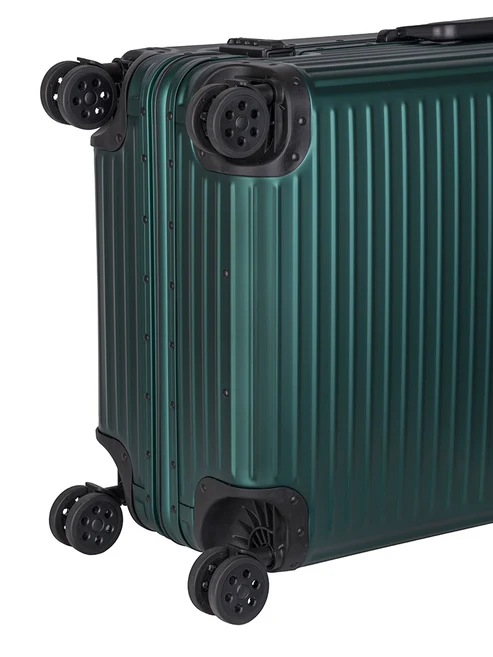 Saleys Travel Bags Cellini Aluminium Medium 4-Wheel Trolley Case - Image 2