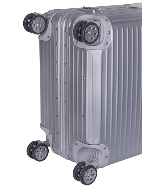 Saleys Travel Bags Cellini Aluminium Large 4-Wheel Trolley Case - Image 3