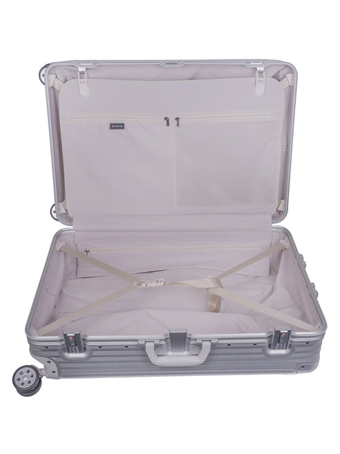 Saleys Travel Bags Cellini Aluminium Large 4-Wheel Trolley Case - Image 2