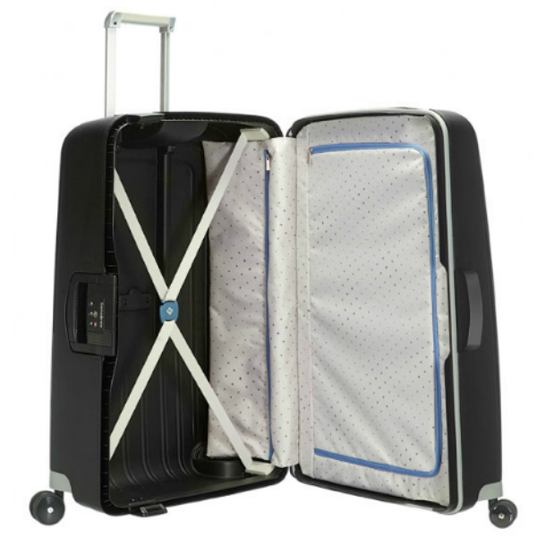 Saleys Travel Bags Samsonite: S’Cure 55cm Cabin Spinner - Black - Image 2