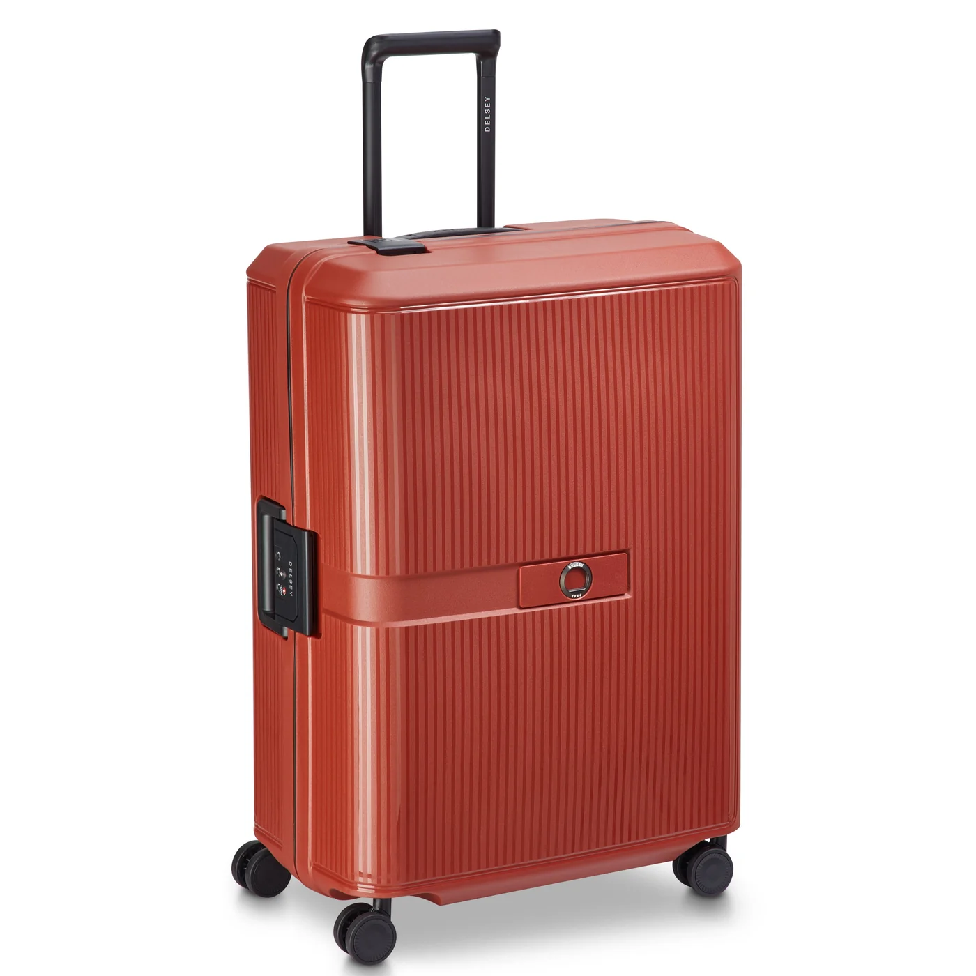 Saleys Travel Bags DELSEY: VAUBAN 3 Piece Luggage Set - Terracotta - Image 3
