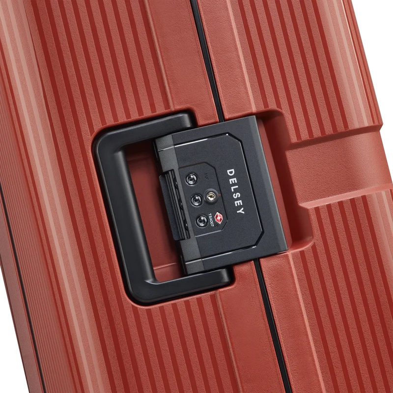 Saleys Travel Bags DELSEY: VAUBAN 3 Piece Luggage Set - Terracotta - Image 7