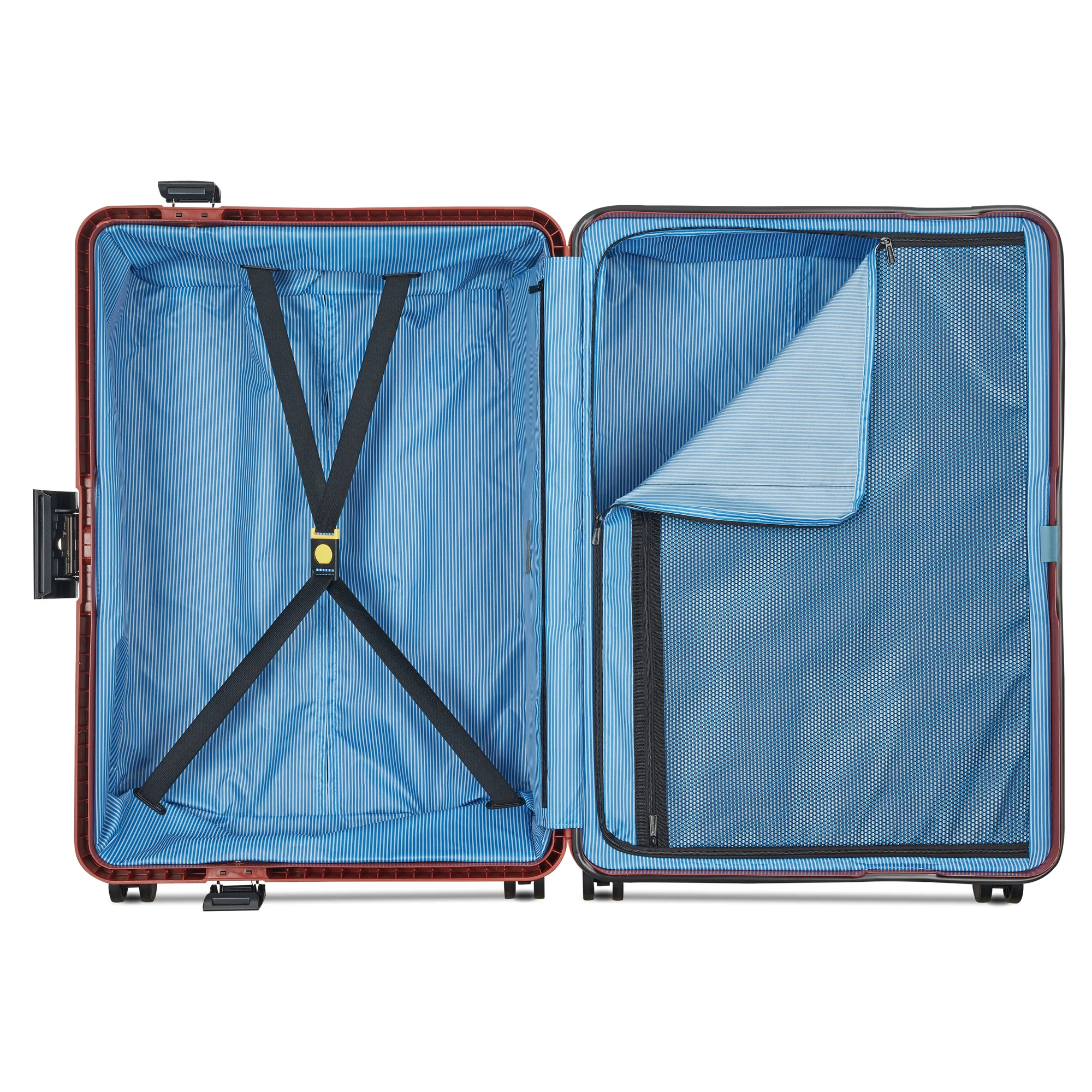 Saleys Travel Bags DELSEY: VAUBAN 3 Piece Luggage Set - Terracotta - Image 6