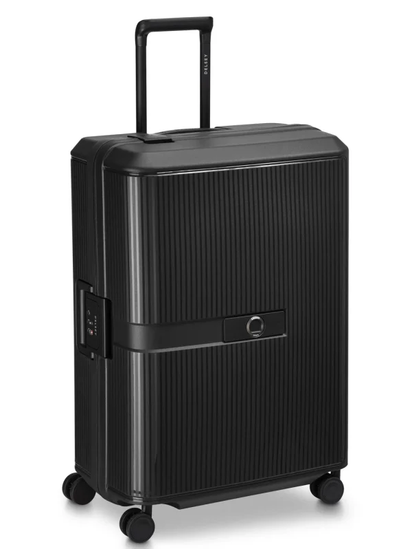 DELSEY: VAUBAN Suitcase Check-In 70.5 CM - BLACK