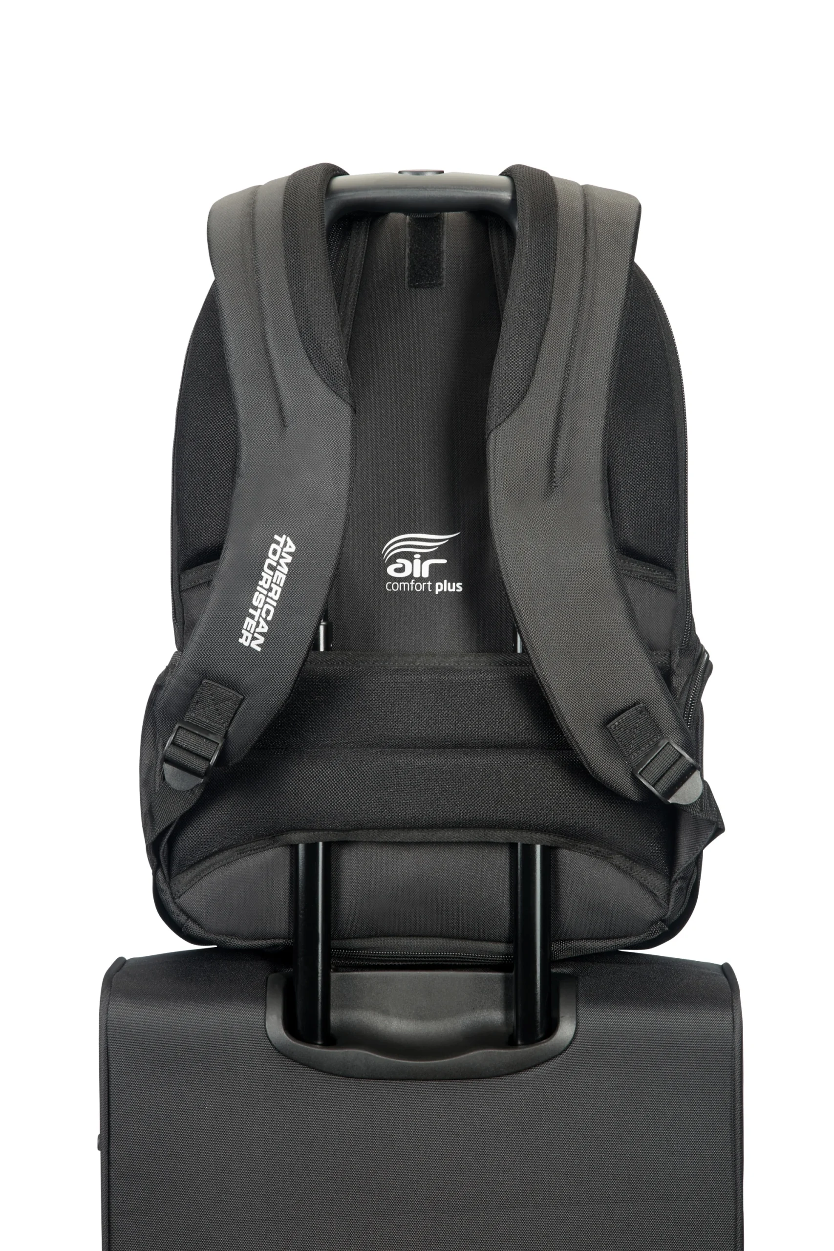 Saleys Travel Bags American Tourister Urban Groove UG7 Office Backpack-Black - Image 2