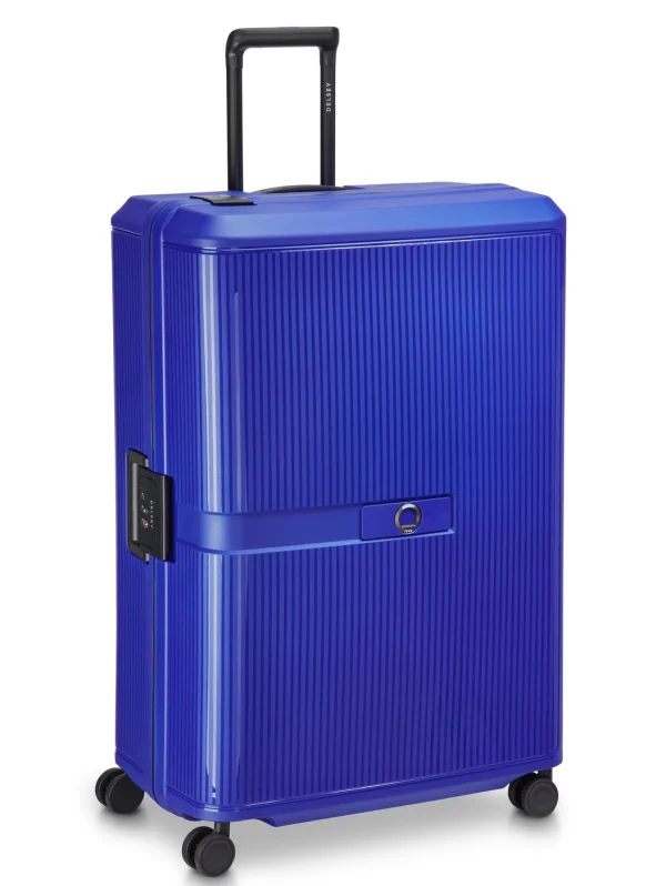 DELSEY: VAUBAN Suitcase Check-In 82 CM - BLUE