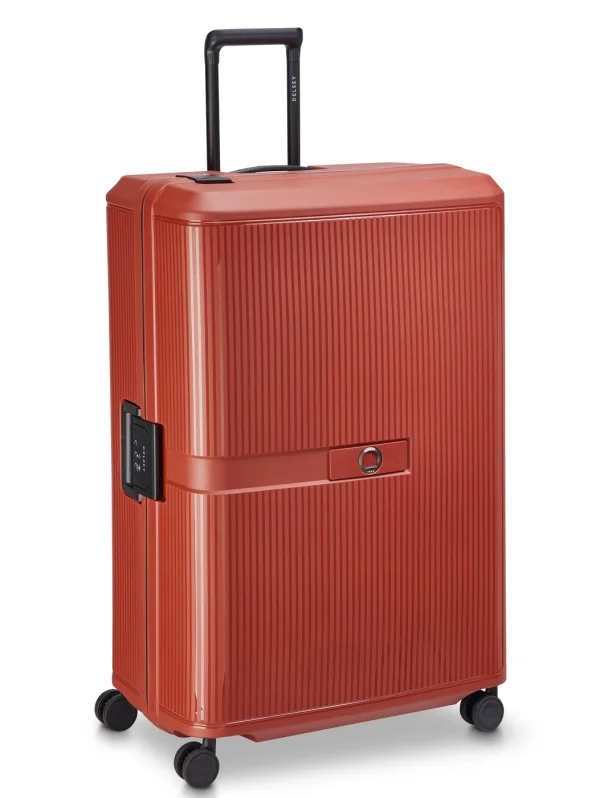 DELSEY: VAUBAN Suitcase Check-In 82 CM - TERRACOTA