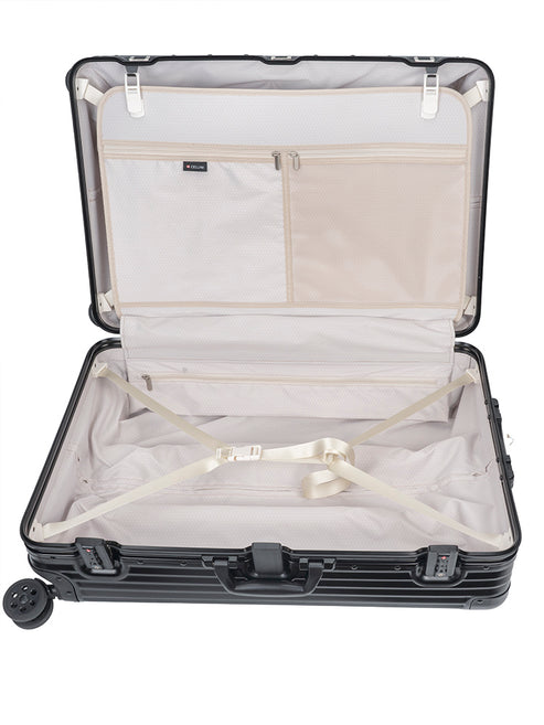 Saleys Travel Bags Cellini Aluminium 4-Wheel Trolley Case - Image 5