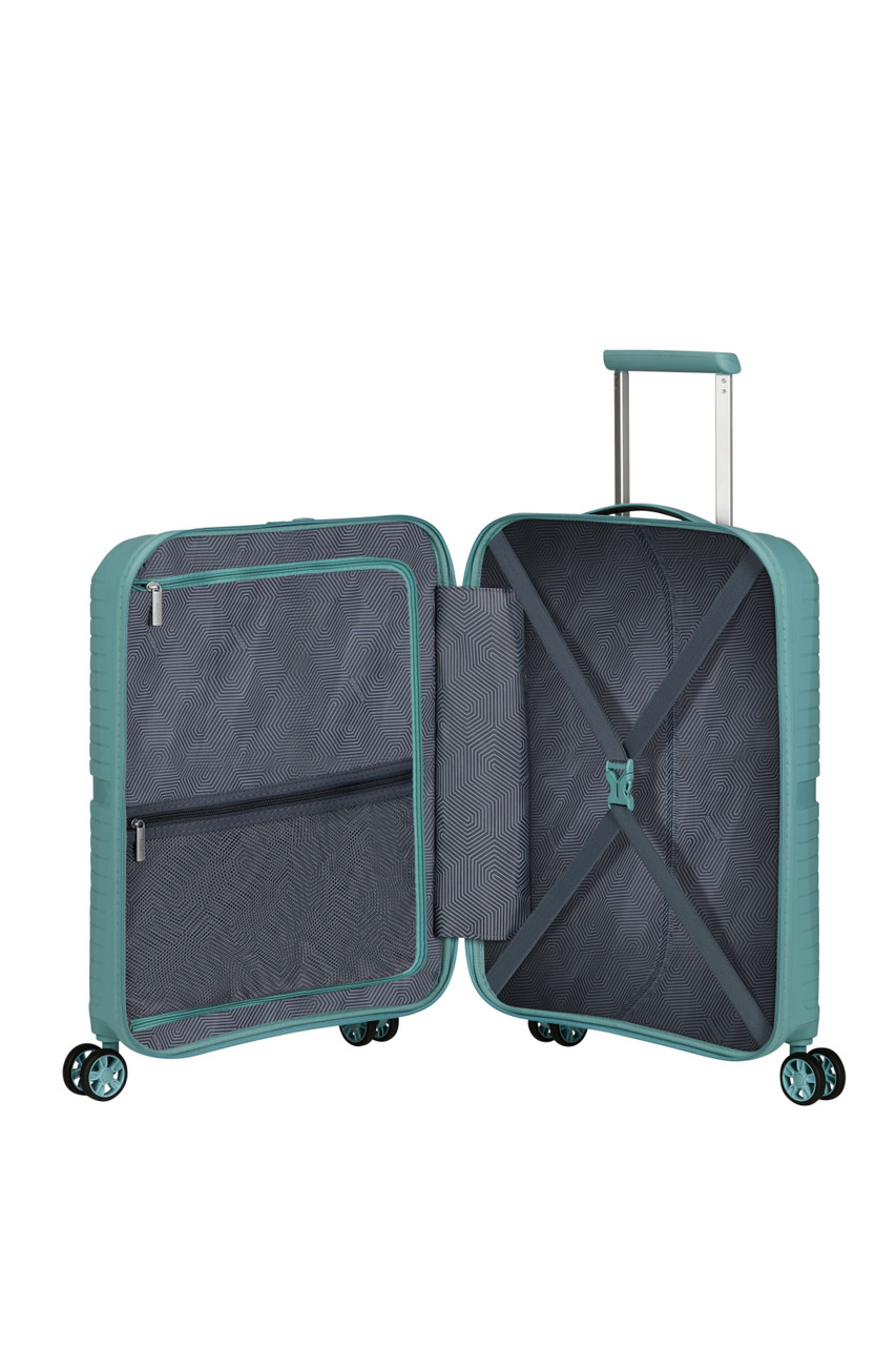 Saleys Travel Bags American Tourister Airconic Spinner 55cm - Dusty Turquoise - Image 5