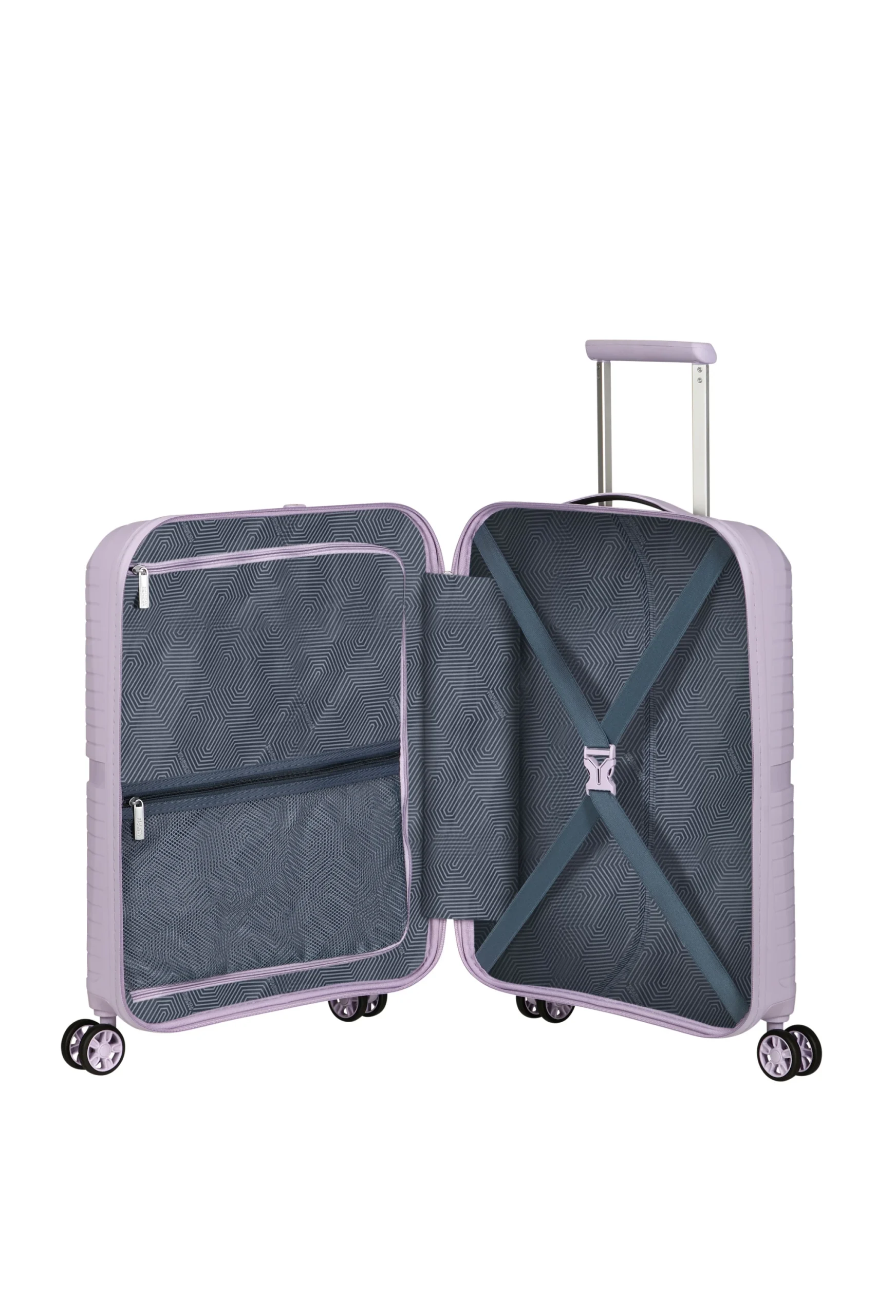 Saleys Travel Bags American Tourister Airconic Spinner 55cm - Stormy Lilac - Image 5