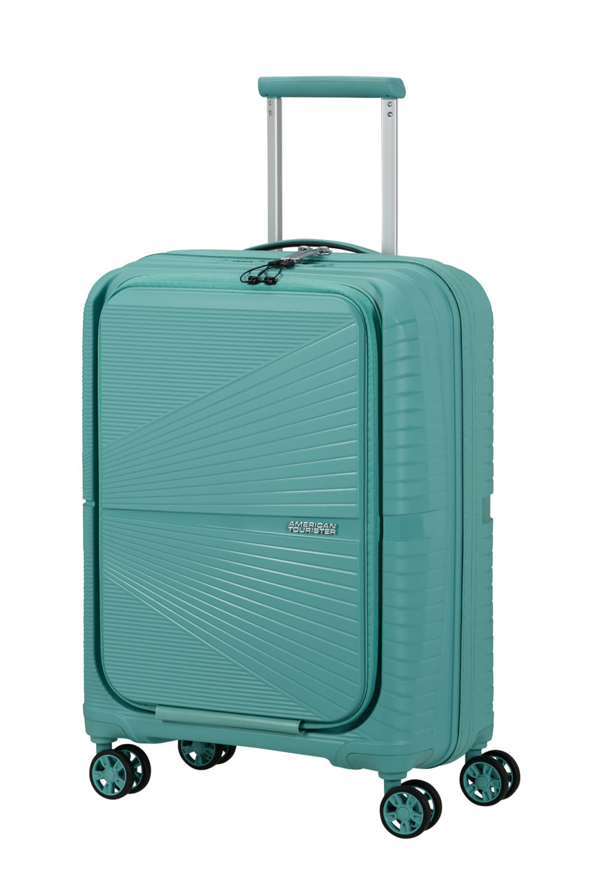 Saleys Travel Bags American Tourister Airconic Spinner Frontloader 55cm - Dusty Turquoise - Image 12
