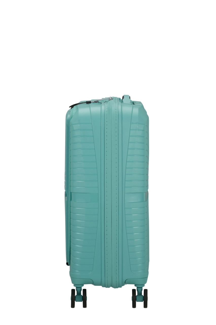 Saleys Travel Bags American Tourister Airconic Spinner Frontloader 55cm - Dusty Turquoise - Image 9
