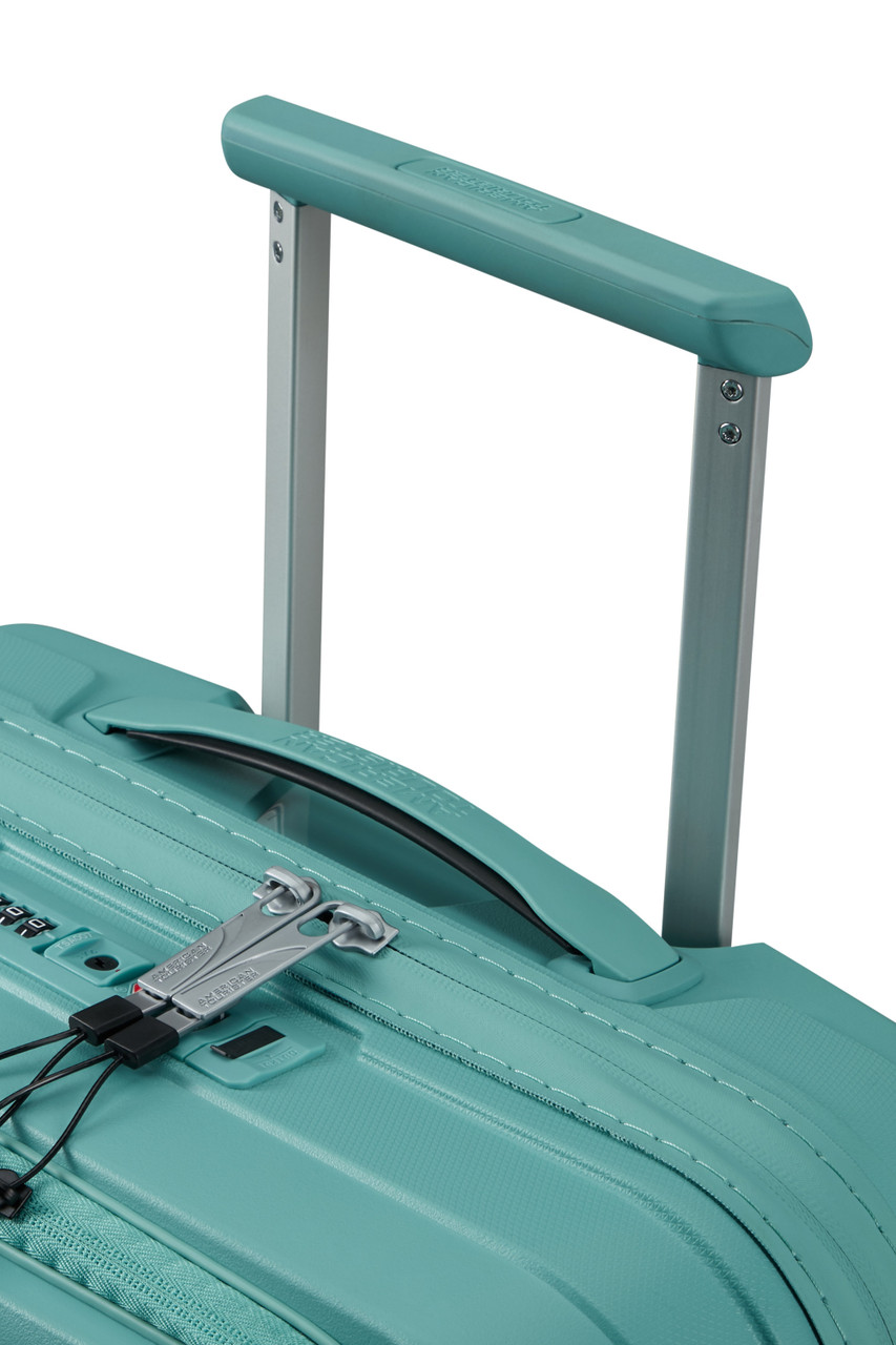 Saleys Travel Bags American Tourister Airconic Spinner Frontloader 55cm - Dusty Turquoise - Image 4