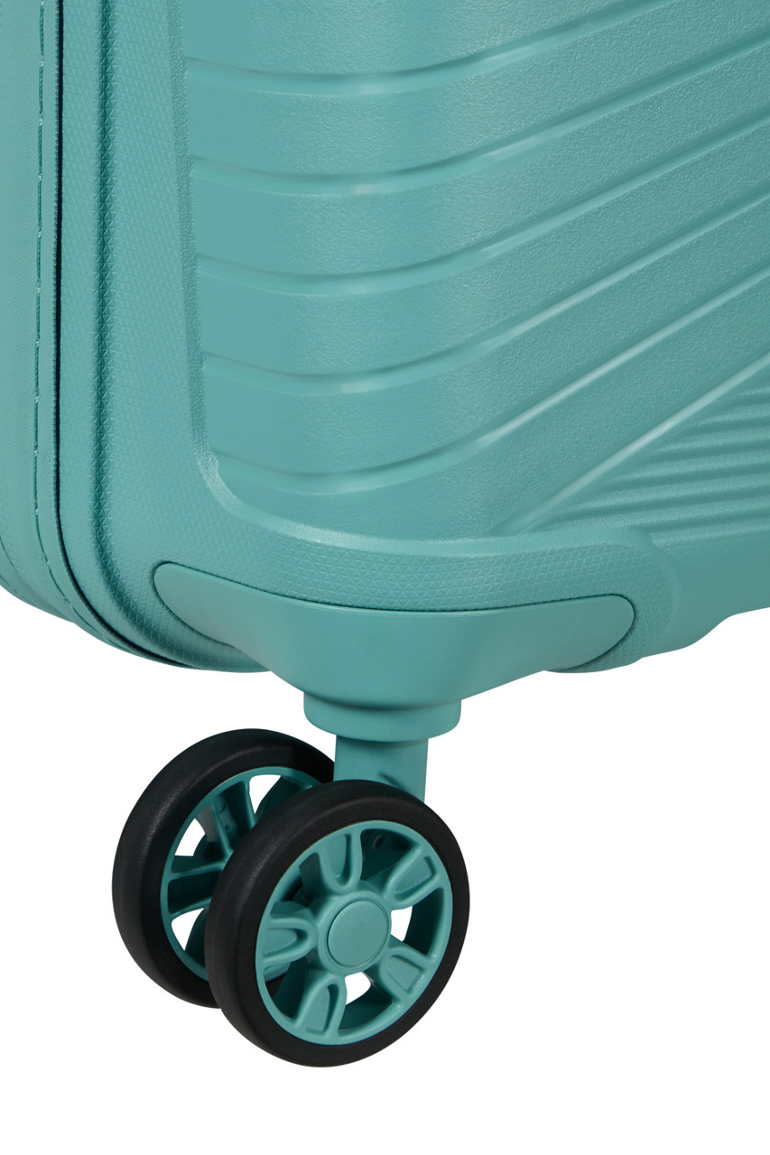 Saleys Travel Bags American Tourister Airconic Spinner Frontloader 55cm - Dusty Turquoise - Image 5