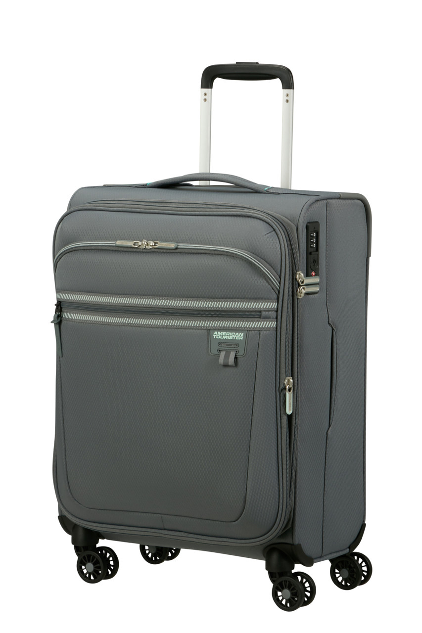 Saleys Travel Bags American Tourister Aerospin Exp Spinner 55cm - Stone - Image 6