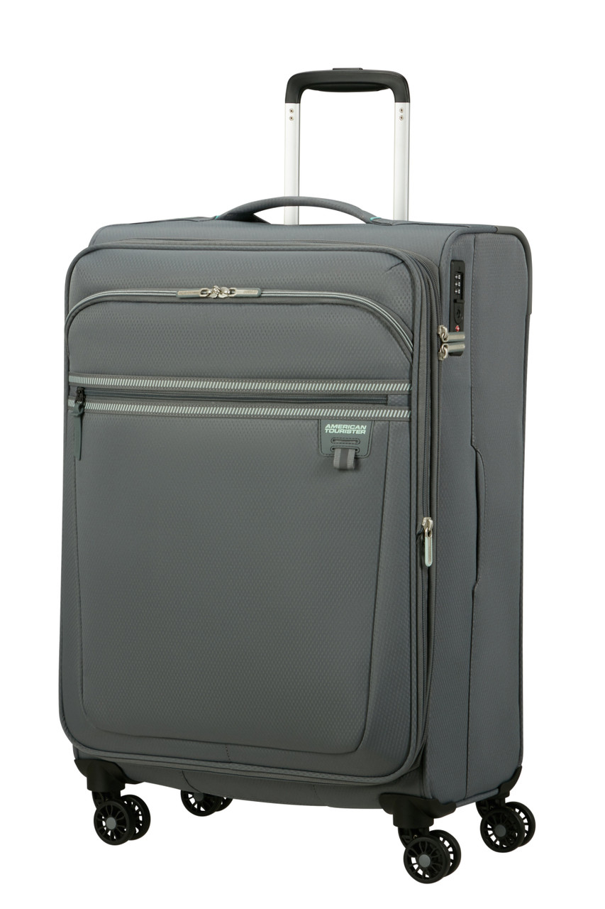 Saleys Travel Bags American Tourister Aerospin Exp Luggage 69cm - Stone - Image 6