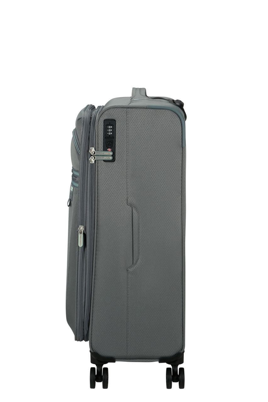 Saleys Travel Bags American Tourister Aerospin Exp Luggage 69cm - Stone - Image 4