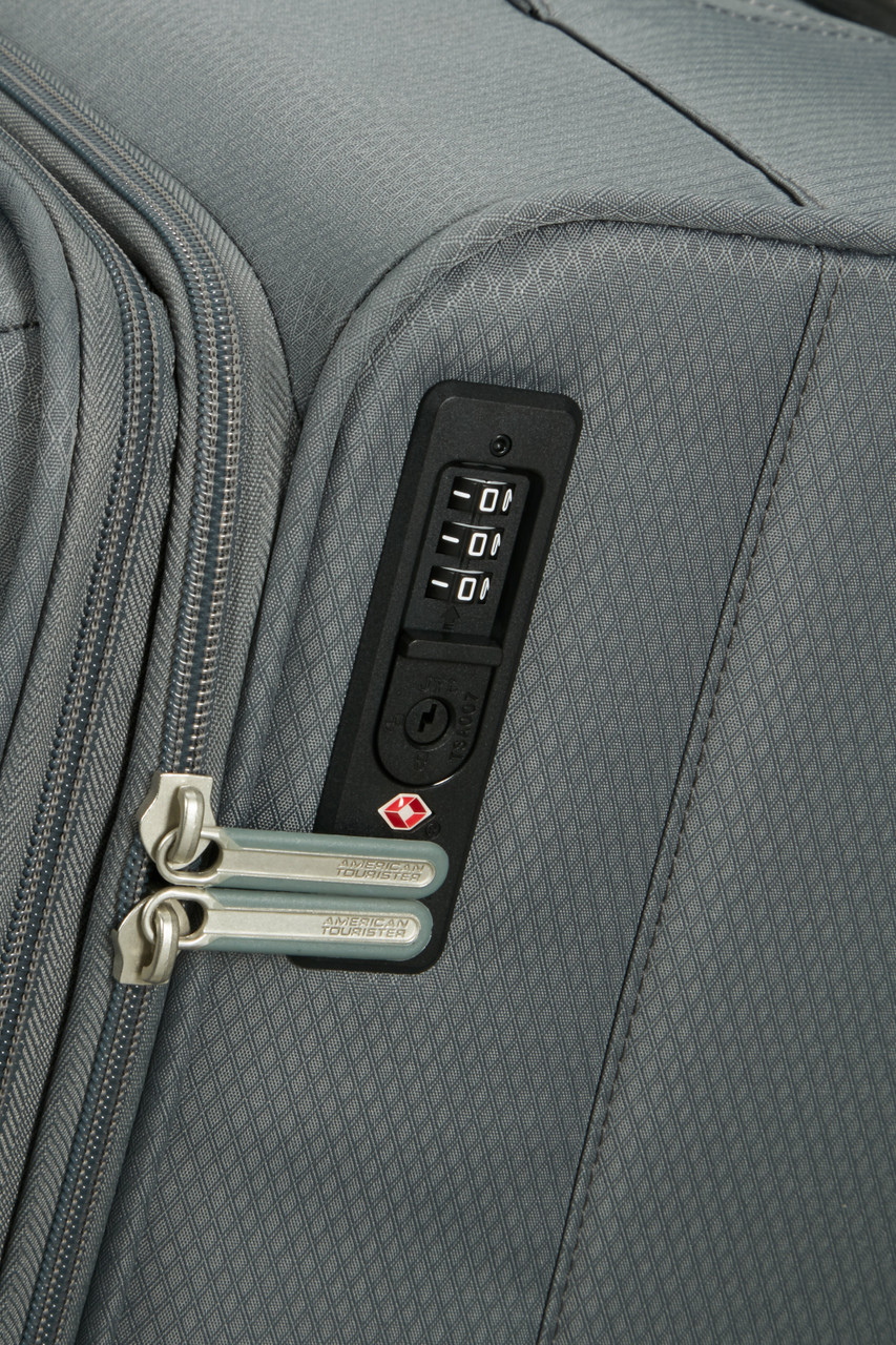 Saleys Travel Bags American Tourister Aerospin Exp Luggage 69cm - Stone - Image 9