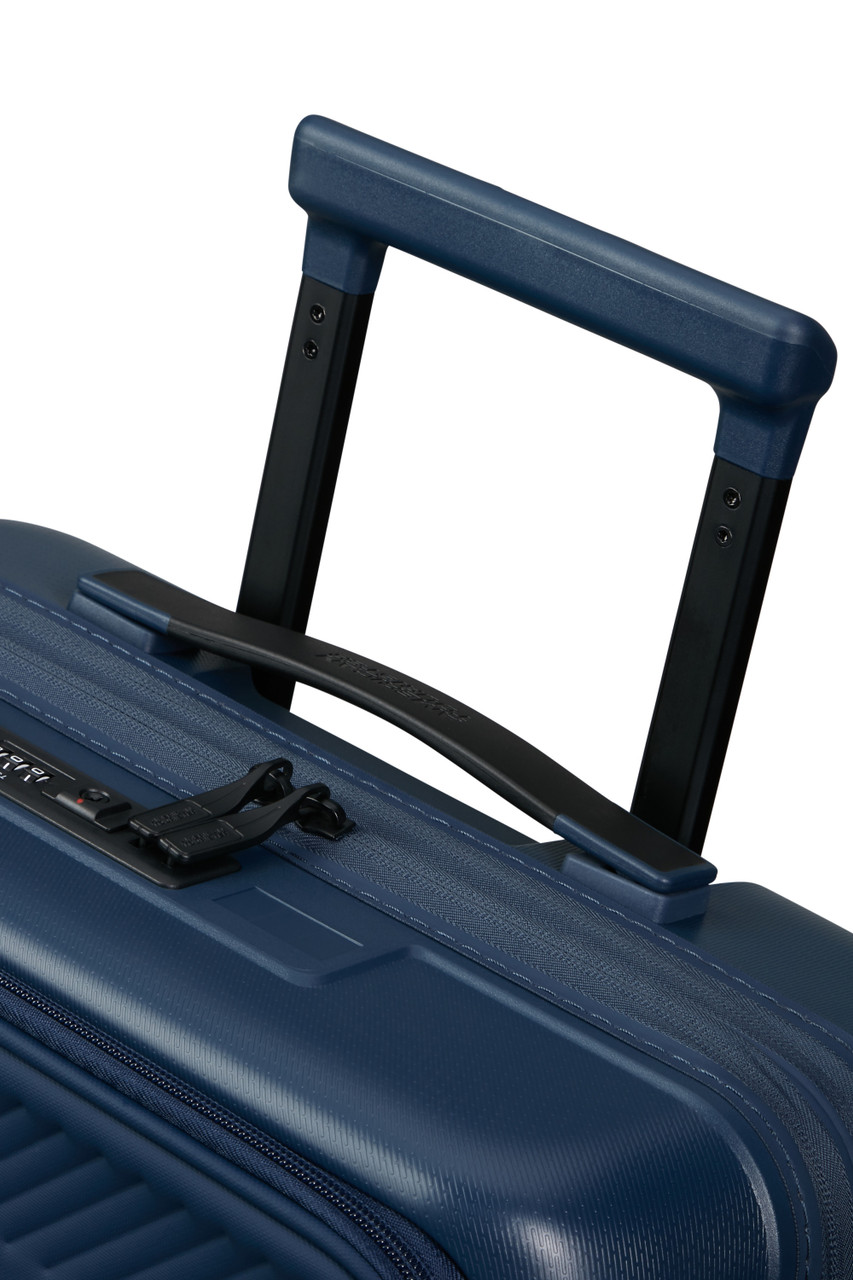 Saleys Travel Bags American Tourister DashPop Exp Spinner Frontloader 55cm - Mid Blue - Image 6
