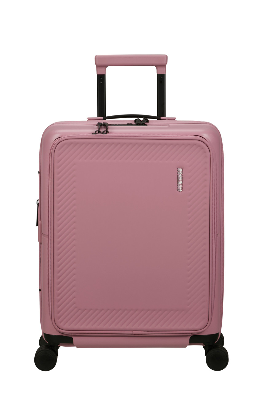 Saleys Travel Bags American Tourister DashPop Exp Spinner Frontloader 55 - Pink