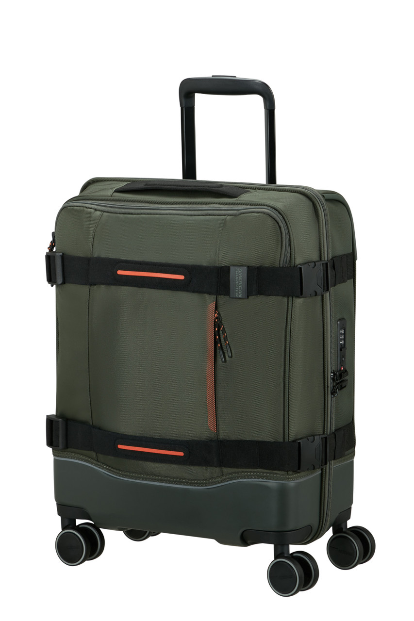 Saleys Travel Bags American Tourister Urban Track Spinner 55cm - Dark Khaki - Image 10