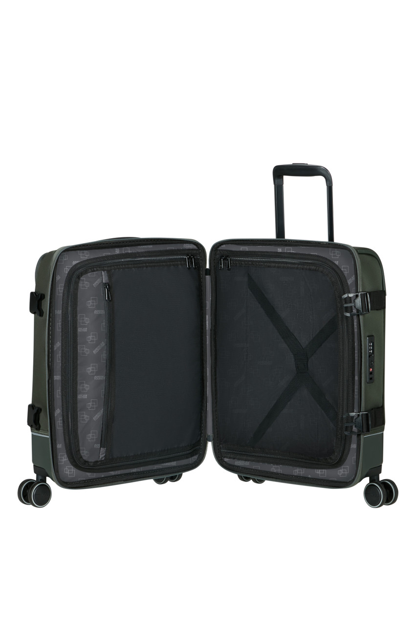 Saleys Travel Bags American Tourister Urban Track Spinner 55cm - Dark Khaki - Image 9