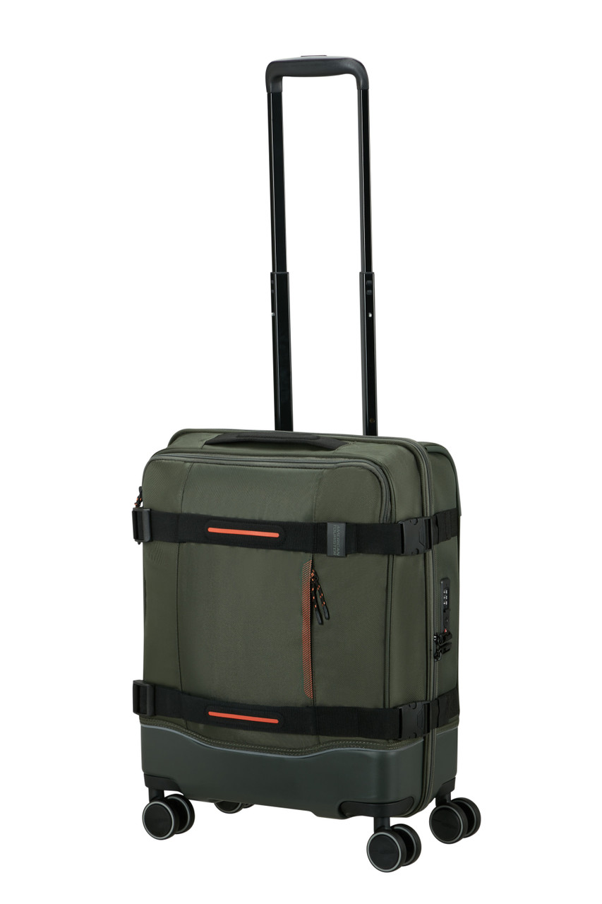Saleys Travel Bags American Tourister Urban Track Spinner 55cm - Dark Khaki - Image 2