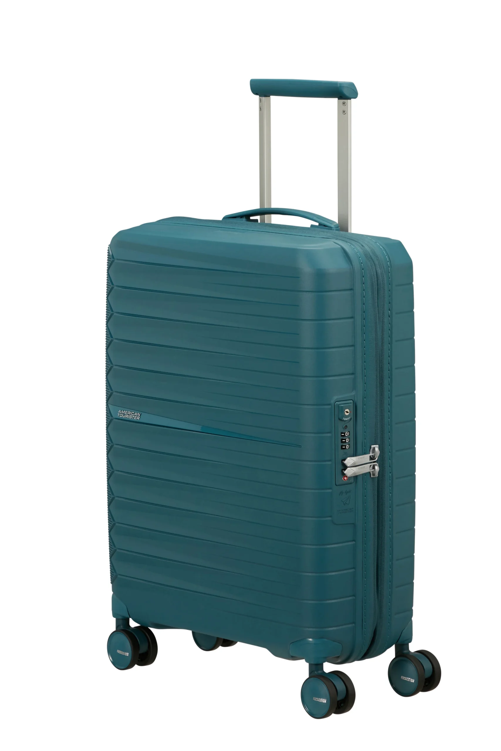 Saleys Travel Bags American Tourister FastForward Exp Spinner 55cm - Teal - Image 8